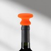Unique Bargains Bottle Stoppers Round Flat Hand Wash Silicone 1.77"x1.38"x1.38" 1 Pc - 2 of 3