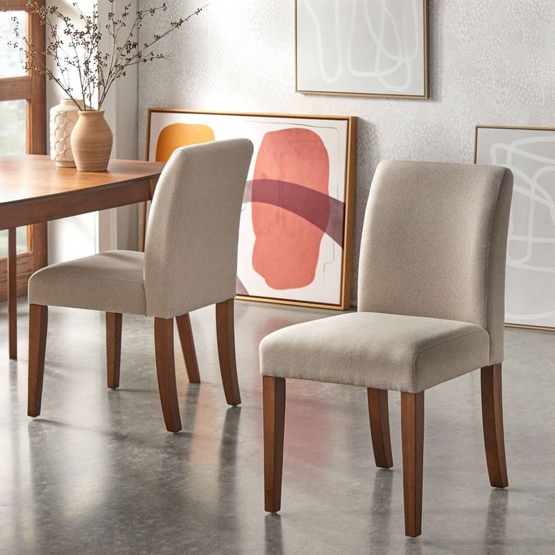 Set of 2 Estelle Armless Dining Chairs - Buylateral, 3 of 8