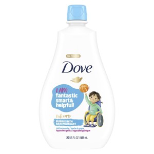 Dove Beauty Kids Care Hypoallergenic Bubble Bath Cotton Candy - 20 fl oz - 1 of 4