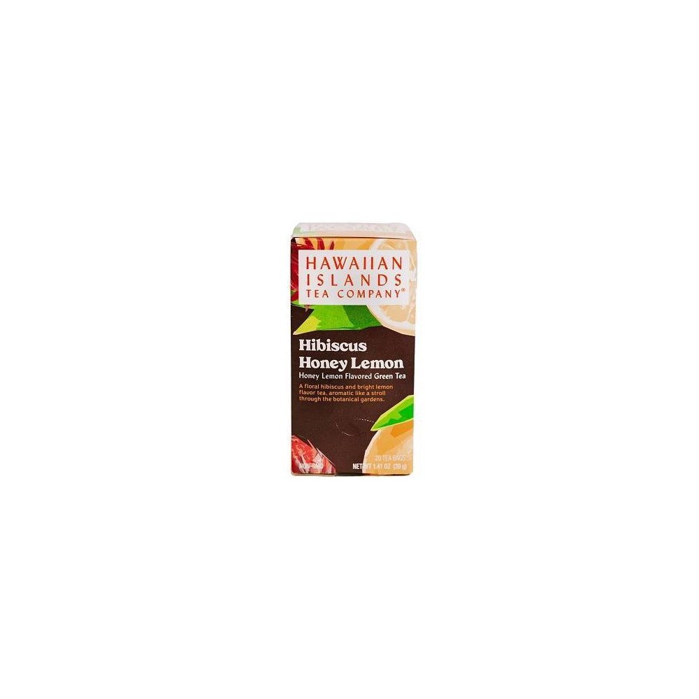 Hawaiian Islands Tea Company Hibiscus Honey Lemon Tea - 20ct
