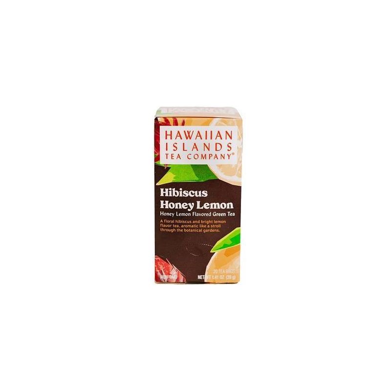 Hawaiian Islands Tea Company Hibiscus Honey Lemon Tea - 20ct, 1 of 6