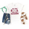 The Juniper Shop Cool Girls Are Reading Flowers Girls Short Sleeve Tee - 2 of 2