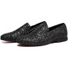 Santimon Mens Glitter Loafers Slip-On Dress Shoes – Sparkly Tuxedo & Suit Shoes for Weddings, Parties, and Formal Events - 4 of 4
