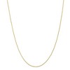 Black Bow Jewelry 1mm 10k Yellow Gold Solid Parisian Wheat Chain Necklace - 3 of 4