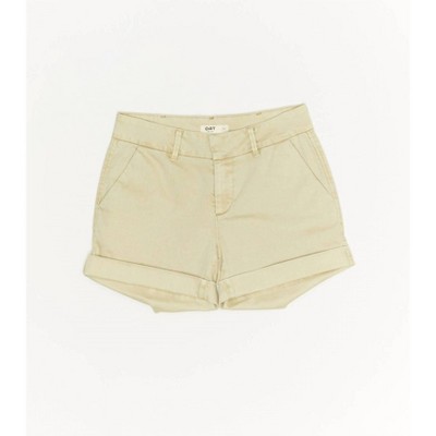 Women's Wo's Mid Rise Slit Pocket Shorts - Oat New York