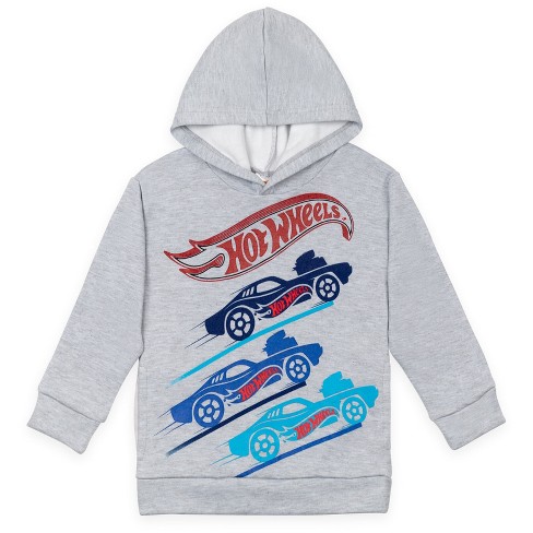 Disney Pixar Cars Lightning McQueen Little Boys Fleece Pullover Hoodie  Toddler to Little Kid