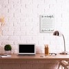 Stupell Industries She Was Beautiful Quote Canvas Art, 16" x 20" - 3 of 4