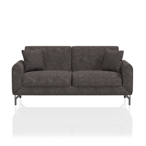 Homcom Modern 3-seater Sofa 78 Thick Padded Comfy Couch With 2