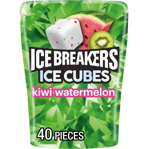 Ice Breakers Kiwi Watermelon Ice Cubes Gum - 3.24oz : Target