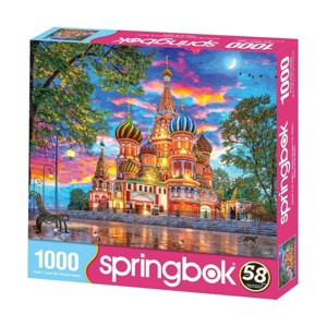 Springbok Sunset at St Basil's Jigsaw Puzzle - 1000pc - 1 of 3
