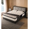 Itopfox Queen Size Mattress in a Box, Memory Foam Hybrid White & Black Mattress with Support for Improved Sleep, Pressure Relief, Medium Firm Comfort - 2 of 4