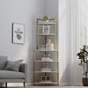 FONTOI Metal Storage Shelves, Adjustable Heavy Duty Shelving Unit, Standing Storage Rack Shelf Organizer - 4 of 4