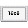 PosterPalooza | Panoramic Modern Shadow Box 1.5" Depth White Frame - UV Acrylic, Backing, Hanging Hardware - 2 of 4