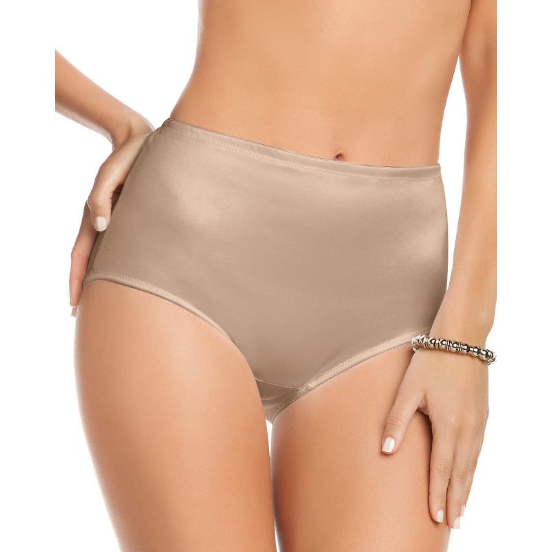 Leonisa  Classic Satin Butt Lifter Firm Compression Brief -, 4 of 5