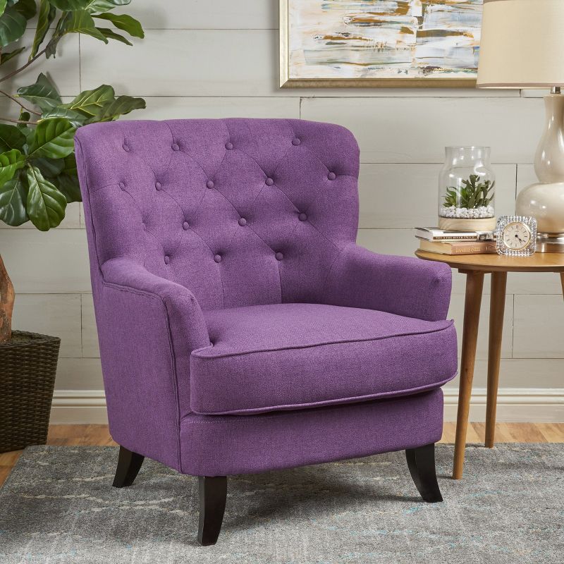 Anikki Tufted Club Chair - Christopher Knight Home, 3 of 6