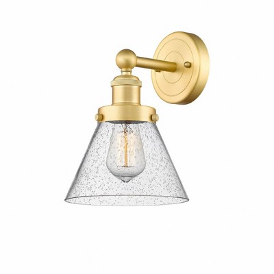 Cone - 1 Light Wall Sconce In Industrial Style-11.5 Inches Tall and 7.75 Inches Wide