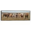 Masterpiece Art Gallery 16"x48" Seven Cool Cows Wall Art - 2 of 4