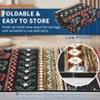 Living Room Area Rug Floral Rug Geometric Rug Machine Washable Rug Non Slip Low Pile Carpet for Bedroom Dining Room Home Office - 4 of 4