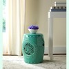Flower Drum Garden Stool - Indoor/Outdoor - ACS4532 - Safavieh - 2 of 3