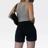 Womens cute Vest Shirts Semi Sheer Crochet Tops Cropped Vest Knit Sweater Tank Tops U Ncek Sleevless Cardigan Fancy Summer Tops - 2 of 3