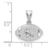 Black Bow Jewelry Sterling Silver Mississippi Rebels NCAA Pendant - 2 of 3