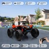 2 Seater Ride On Car Truck, 24V Ride On Toys for Big Kids w/Remote Control - 2 of 4