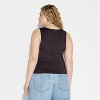Women's Tie-Front Lace Tank Top - Wild Fable™ - 3 of 4