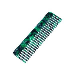 Unique Bargains Women Curly Thick Straight Hair Detangling Portable Wide Tooth Comb 1 Pc - 1 of 4