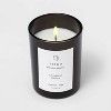 8oz Glass Jar Zodiac Candles Black - Threshold™ - 2 of 2