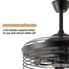 Cedar Hill 42 in. Retractable Blades Ceiling Fan (Filament Bulb Not Included) - 2 of 4