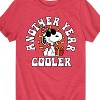 Boys' - Peanuts - Another Year Cooler Birthday Short Sleeve Graphic T-Shirt - 2 of 4