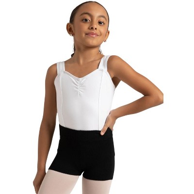 Capezio Black Knit Boyshort - Girls One Size