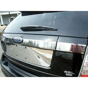 QAA is Compatible with 2007-2014 Ford Edge 3 Piece Stainless Trunk Hatch Accent Trim, Does not fit The 2011-2012" Limited Model TP47360 - 1 of 4