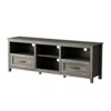 CAVINAS TV Stand Modern TV Stand with 2 Drawers and 4 High-Capacity Storage Compartment for Living Room, Dark Gray - 4 of 4