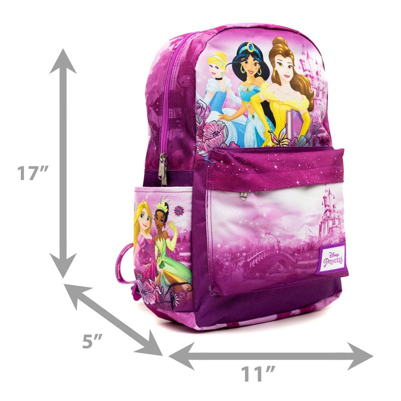 Wondapop Disney Princesses 17" Full Size Nylon Backpack, 3 of 8