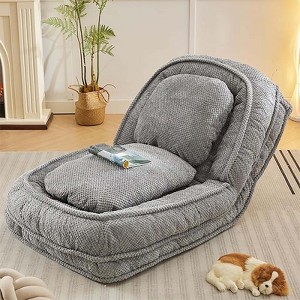 Human Dog Bed Adjustable Position Dog Bed For Humans & Dog, 69.29"x34.65"x33.07" Multifunctional Foldable Human Size Dog Bed For Bedroom Living Room - 1 of 4