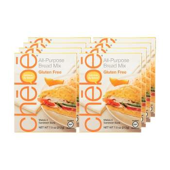 Chebe Gluten Free All-Purpose Bread Mix - Case of 8/7.5 oz