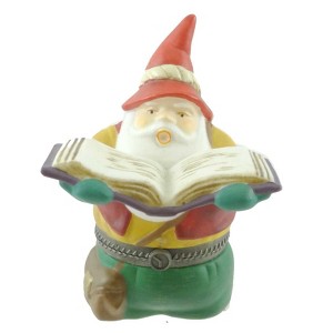 Enesco 2.75 In Caroling Elf Hinged Box Christmas Heritage Village Village Accessories - 1 of 4