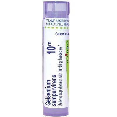 Gelsemium Sempervirens 10M by Boiron Homeopathic Single Medicine For Stress & Sleep  -  80 Pellet