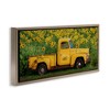 Stupell Industries Yellow Pickup in Sunflower Field, 25" x 11" - 3 of 4