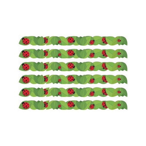 Eureka® Ladybugs Extra Wide Deco Trim®, 37 Feet Per Pack, 6 Packs - image 1 of 3