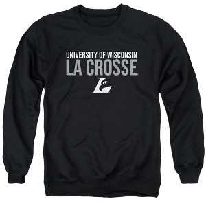 University of Wisconsin La Crosse Official Stacked Adult Crewneck Sweatshirt - 1 of 4