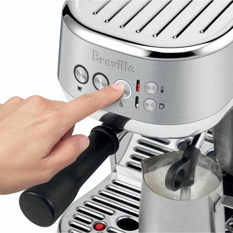 Breville Bambino Plus Stainless Steel Espresso Maker Silver BES500BSS, 6 of 20