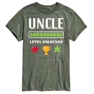 Men's - Instant Message - Uncle Level Unlocked Short Sleeve Graphic T-Shirt - 1 of 4