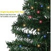 TackView 6.5FT Pre-Lit Artificial Christmas Tree, Xmas Tree with Warm White & Colored Change Lights, 8 Lighting Modes - 4 of 4