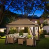 Pamapic 11 ft. x 11 ft. Outdoor Pop Up Gazebo - 4 of 4