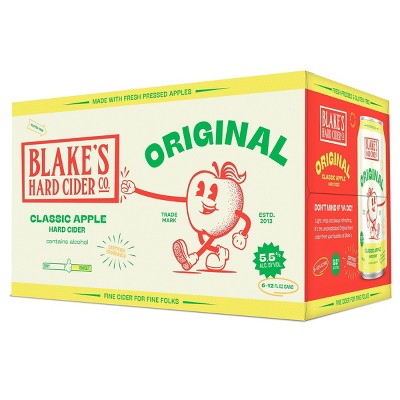 Blake's Hard Cider Original - 6 pk/12 fl oz Cans