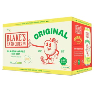 Blake's Hard Cider Original - 6 pk/12 fl oz Cans - 1 of 3