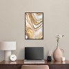 Art Remedy Golden Lines Agate and Geode Wall Art Framed - 2 of 4