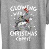 Women's - The Cat in the Hat - Glowing Christmas Cheer Short Sleeve Graphic T-Shirt - 2 of 4